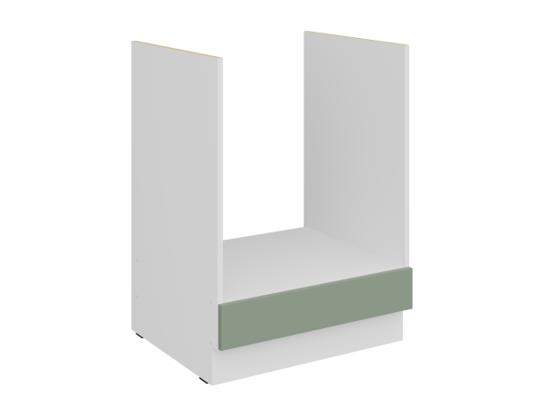 Zabudowa piekarnika 60 D GAZ BB Kuchnia ARIA Fronty AQUAMARINE (Miętowe)