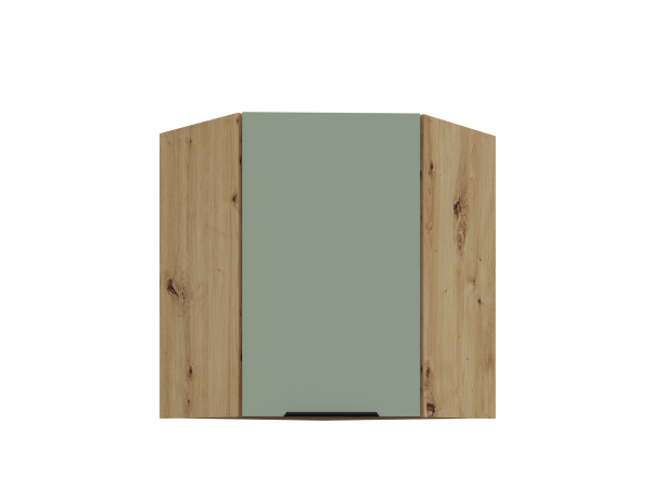 Szafka górna narożnikowa 60x60 GN-72 1F Kuchnia ARIA Fronty AQUAMARINE (Miętowe)