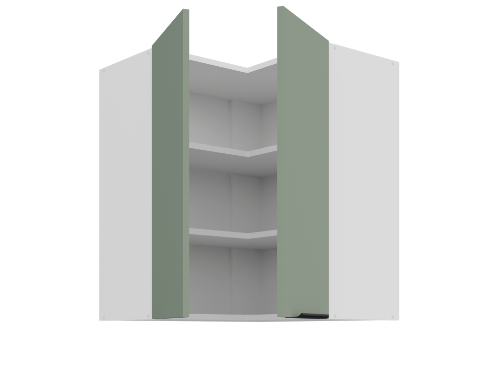 Szafka górna narożnikowa 60x60 GN-72 2F (90°)...