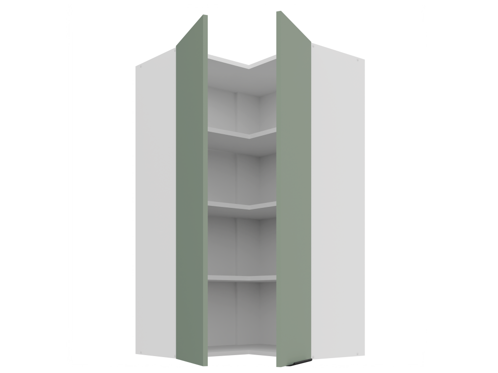 Szafka górna narożnikowa 60x60 GN-108 2F (90°)...