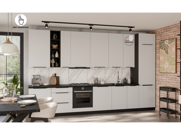 Szafka górna 60 G-90 1F Kuchnia ARIA Fronty Białe AFM