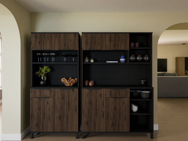 Zestaw Bufet Kredens Kuchenny Monza 80+120