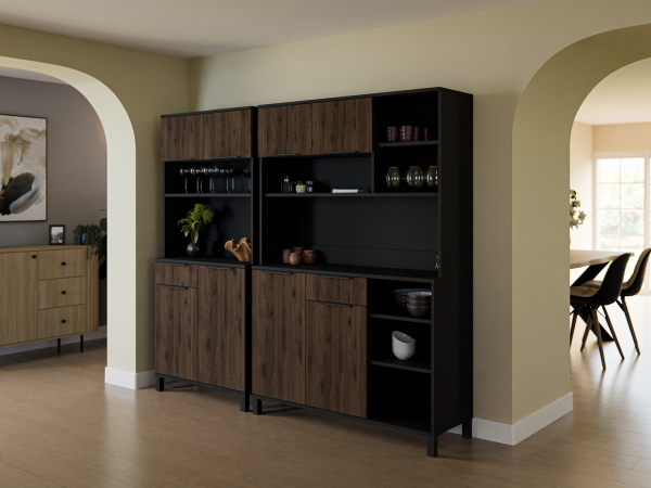 Zestaw Bufet Kredens Kuchenny Monza 80+120