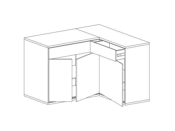 Komoda, MEDIOLAN, M-15 KATALOG, HIKORA