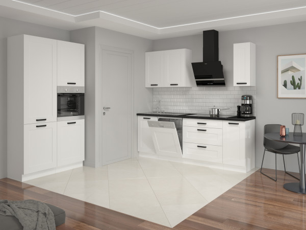 Kuchnia LUNA Biała. Dowolny Wybór Szafek.