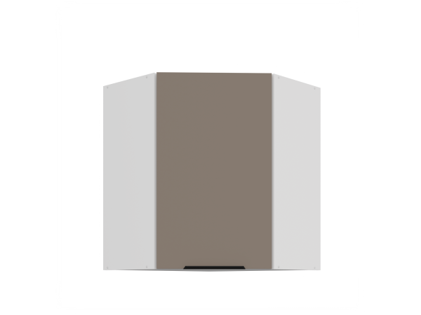 Szafka górna narożnikowa 60x60 GN-72 1F Kuchnia ARIA Fronty Sandgrau AFM