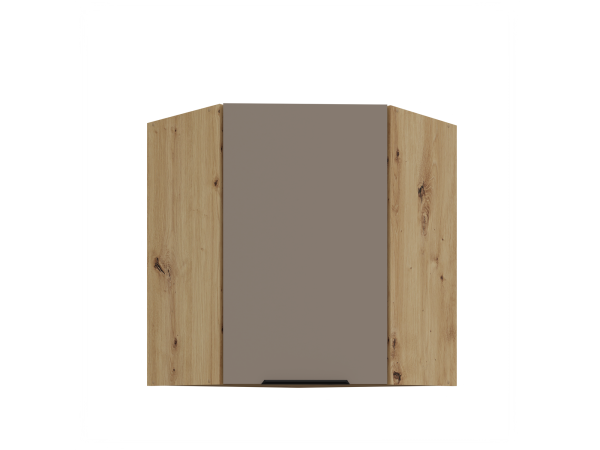 Szafka górna narożnikowa 60x60 GN-72 1F Kuchnia ARIA Fronty Sandgrau AFM