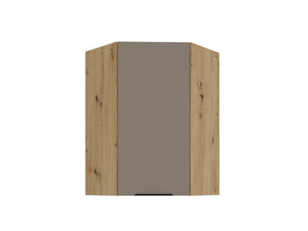 Szafka górna narożnikowa 60x60 GN-90 1F Kuchnia ARIA Fronty Sandgrau AFM