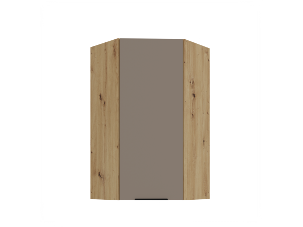 Szafka górna narożnikowa 60x60 GN-108 1F Kuchnia ARIA Fronty Sandgrau AFM