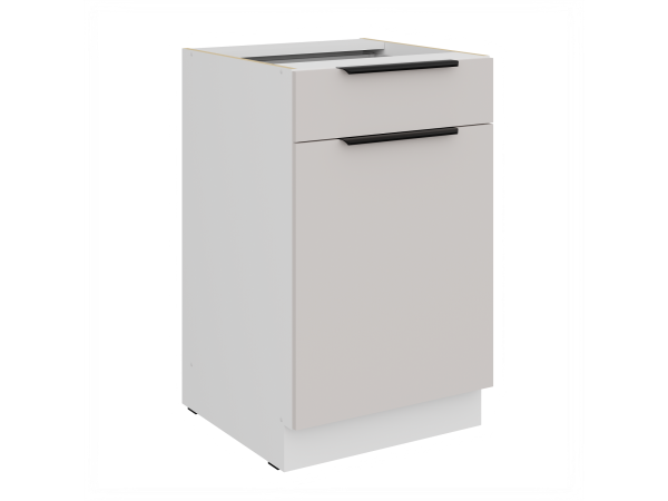 Szafka dolna 1 szuflada + 1 drzwiczki 50 D 1F 1S BB...