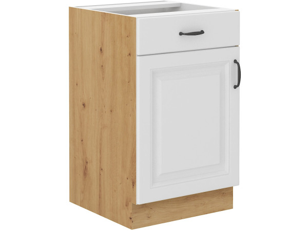 Szafka dolna 1 szuflada + 1 drzwiczki 50 D 1F 1S BB...