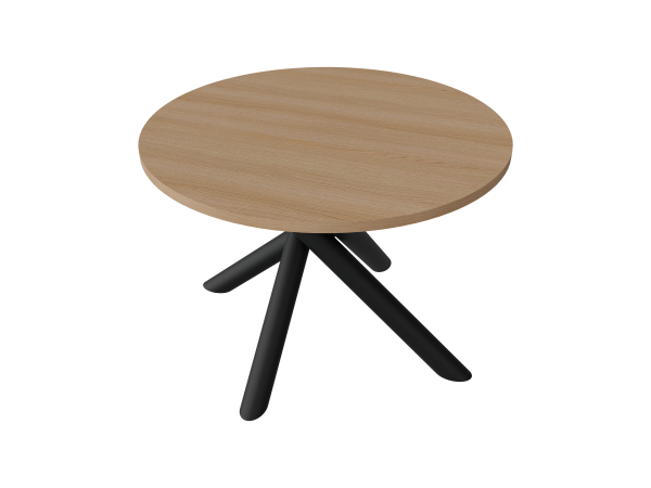 Stół  OSLO o średnicy 110cm w kolorze  DĄB LINDBERG