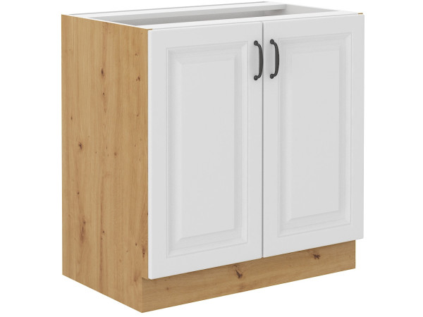 Szafka dolna 80 D 2F BB -KUCHNIA STILO BIAŁA-ARTISAN