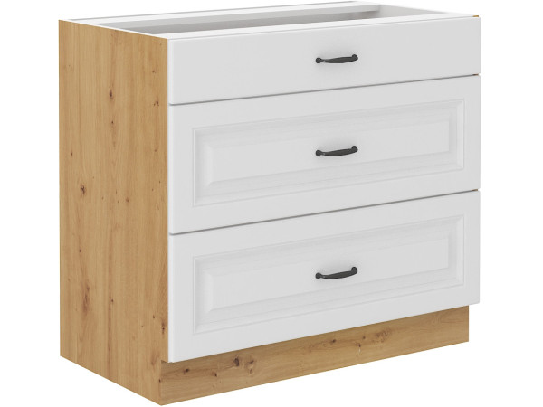 Szafka dolna 3 szuflady 80 D 3S BB -KUCHNIA STILO...