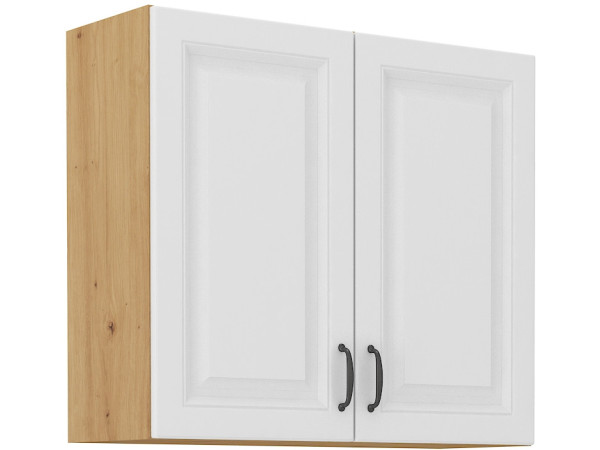 Szafka górna 80 G-72 2F -KUCHNIA STILO BIAŁA-ARTISAN