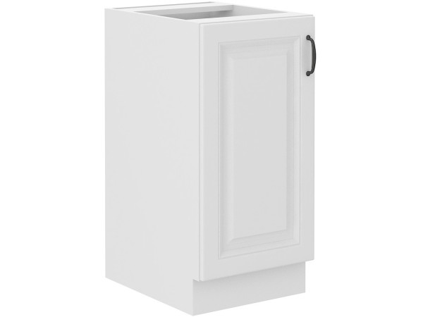 Szafka dolna 40 D 1F BB -KUCHNIA STILO BIAŁA-BIAŁA