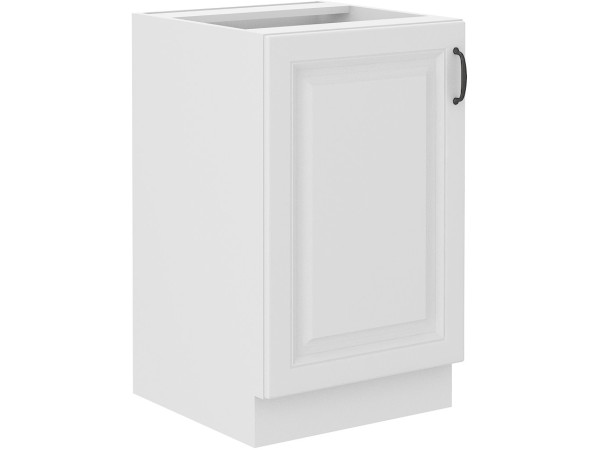 Szafka dolna pod zlew 50 ZL 1F BB -KUCHNIA STILO BIAŁA-BIAŁA