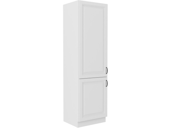 Szafka komin słupek 60 DK-210 2F -KUCHNIA STILO BIAŁA-BIAŁA