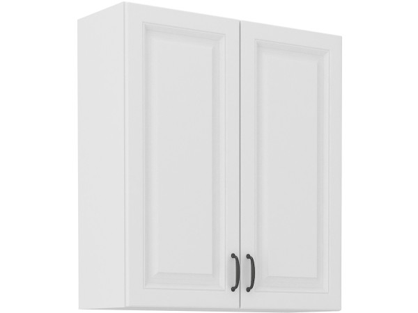 Szafka górna 80 G-90 2F -KUCHNIA STILO BIAŁA-BIAŁA