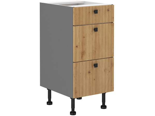 Szafka dolna 3 szuflady 40 D 3S BB -KUCHNIA AVA