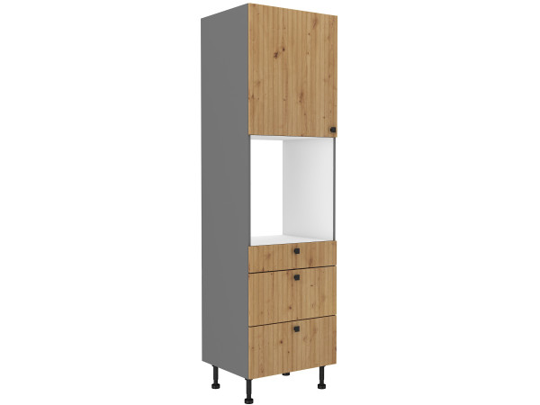 Szafka komin słupek zabudowa piekarnika 60 DPS-215 3S 1F...