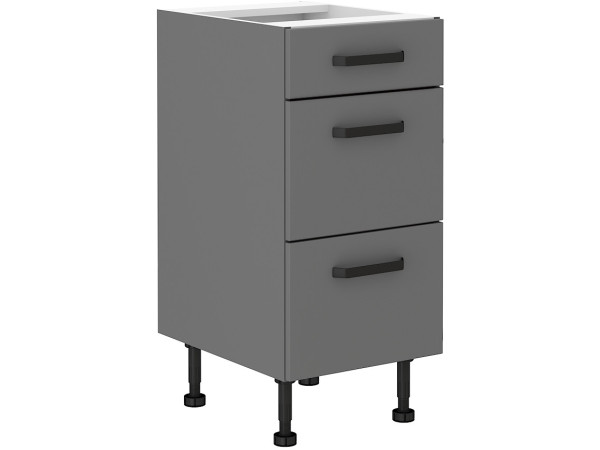 Szafka dolna 3 szuflady 40 D 3S BB  -KUCHNIA NESSA