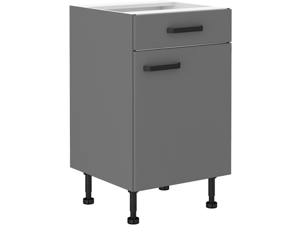 Szafka dolna 1 szuflada + 1 drzwiczki 50 D 1F 1S BB...