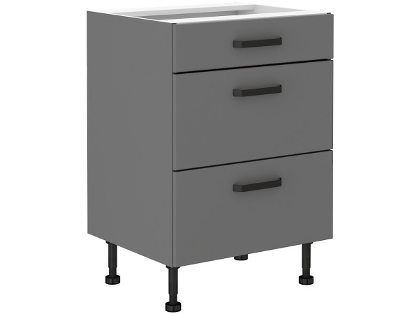 Szafka dolna 3 szuflady 60 D 3S BB  -KUCHNIA NESSA