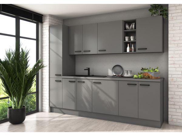 Szafka komin słupek zabudowa piekarnika i mikrofali 60 DPM-215 2F -KUCHNIA NESSA