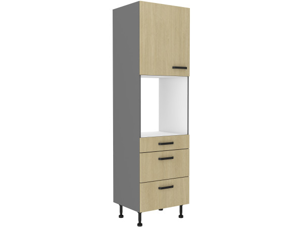 Szafka komin słupek zabudowa piekarnika 60 DPS-215 3S 1F...