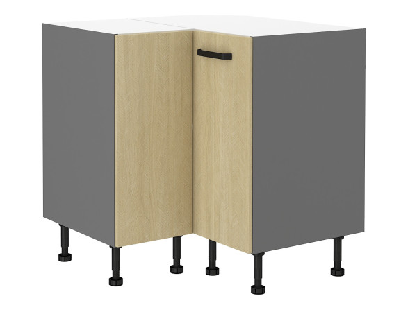 Szafka dolna narożnikowa 90x90 DN 1F BB -KUCHNIA SCANDI