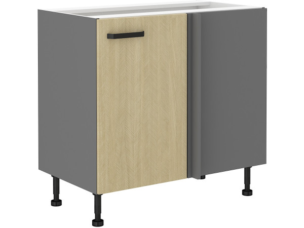 Szafka dolna w narożnik 105 ND 1F BB -KUCHNIA SCANDI