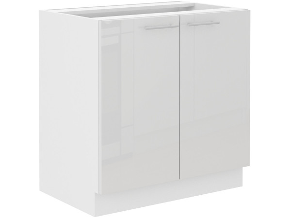 Szafka dolna pod zlew 80 ZL 2F BB -KUCHNIA LARA BIAŁA