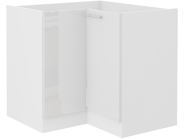 Szafka dolna narożnikowa 90x90 DN 1F BB  -KUCHNIA LARA BIAŁA