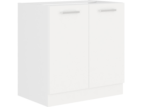 Szafka dolna pod zlew 80 ZL 2F BB -KUCHNIA EKO WHITE