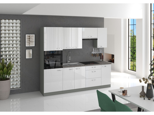 Szafka górna 30 G-72 ZAK -KUCHNIA BIANKA BIAŁA