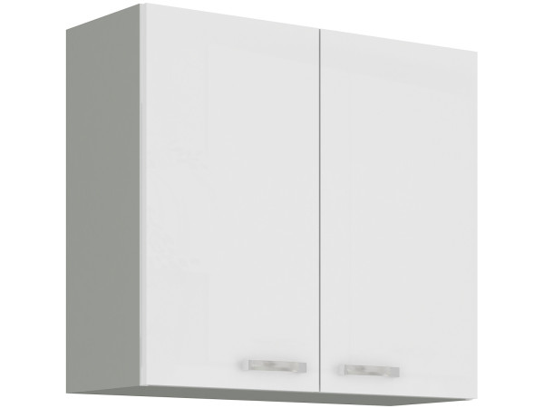 Szafka górna 80 G-72 2F -KUCHNIA BIANKA BIAŁA