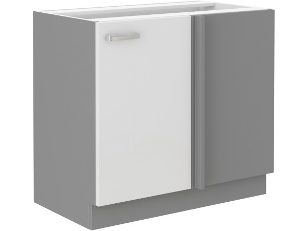 Szafka dolna w narożnik 105 ND 1F BB -KUCHNIA BIANKA BIAŁA