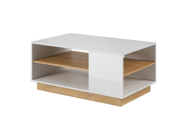 Stolik kawowy ARCO BIAŁY POŁYSK