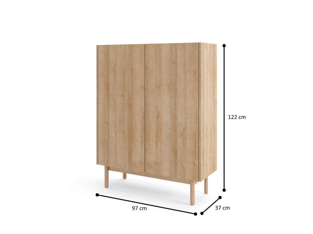 Komoda KD-97 BOHO Dąb Riviera. Meble Pokojowe,...