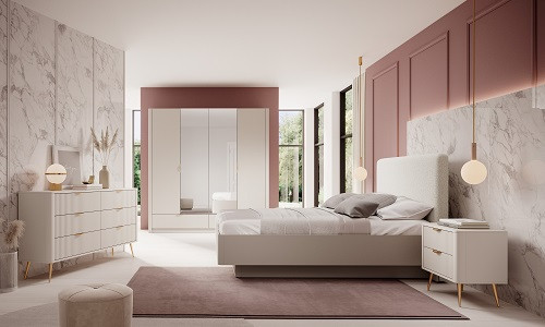 SYPIALNIA LANTE KOLOR BEŻOWY