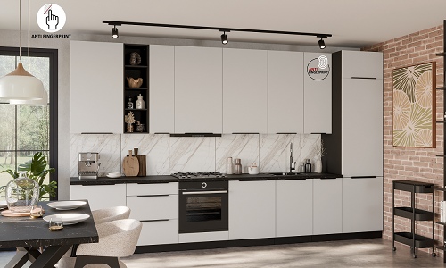 KUCHNIA ARIA FRONTY KOLOR BIAŁY AFM / 3 KOLORY KORPUSÓW